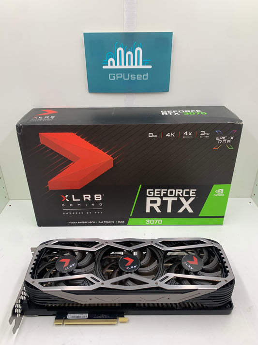 PNY Nvidia GeForce RTX 3070 XLR8 Gaming Revel Epic-X GDDR6 - A