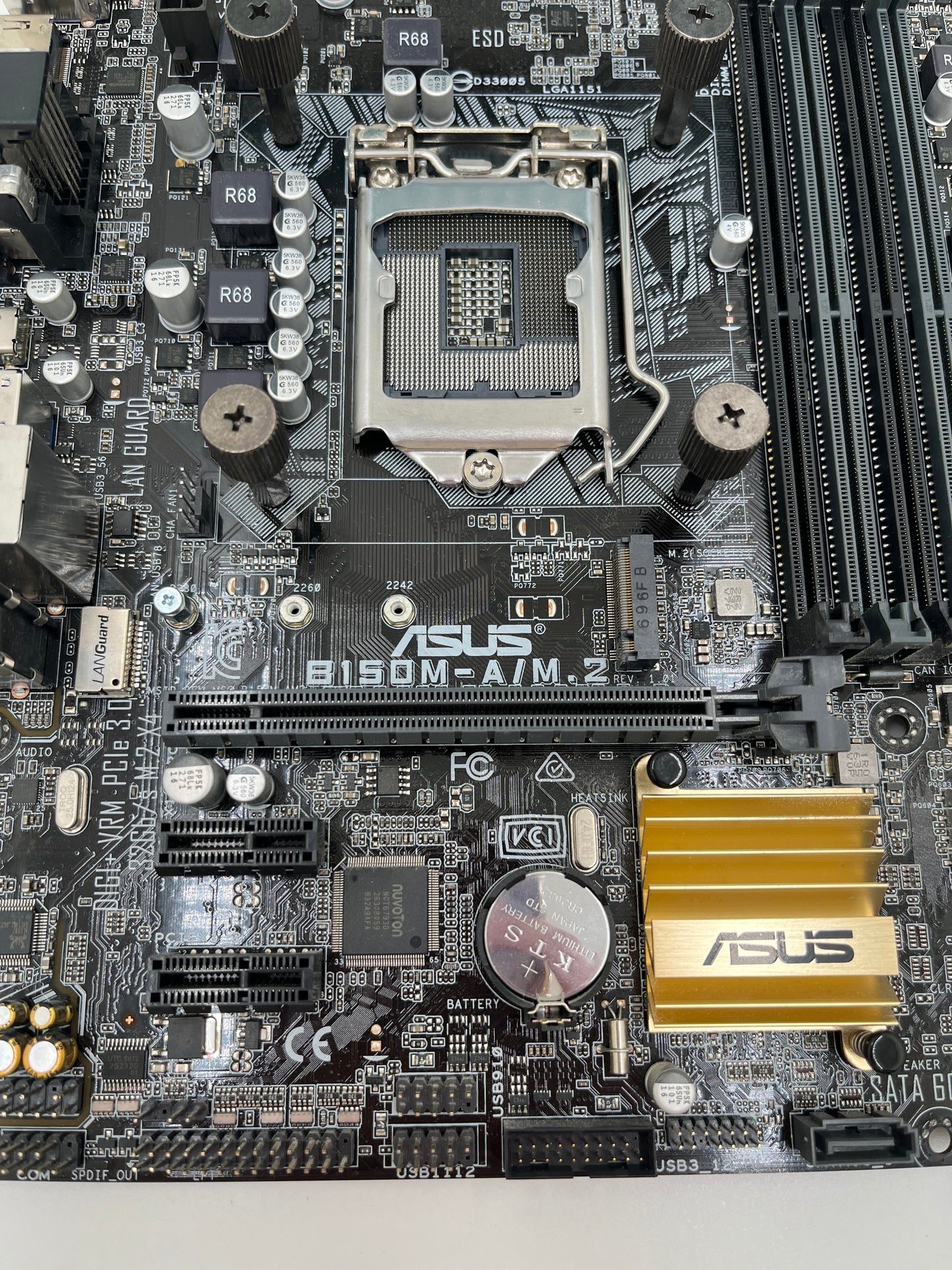 ASUS B150M-A/M.2 Micro ATX Intel Socket 1151 Motherboard
