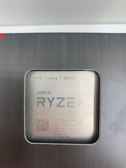 AMD Ryzen 7 5800X Processor CPU - Socket AM4 - C