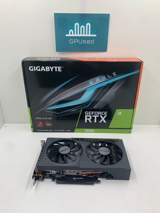 Gigabyte Nvidia GeForce RTX 3050 Eagle 8GB GDDR6 - C