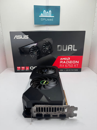 „ASUS AMD Radeon RX 6750 XT Dual“ 12 GB GDDR6 - A