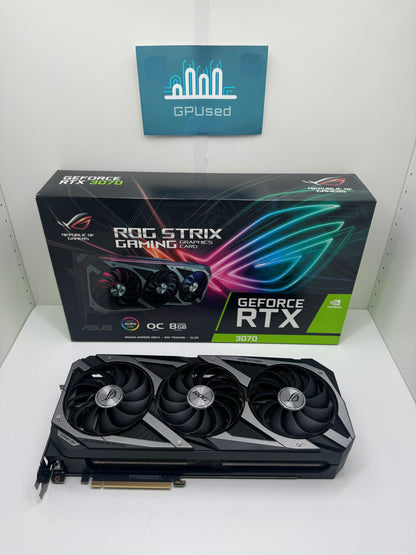 ASUS Nvidia GeForce RTX 3070 Rog Strix Gaming OC 8GB GDDR6 - B - 10% Off (Was £219.99)