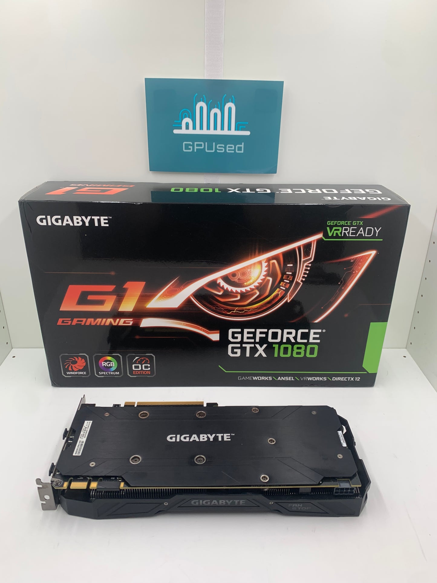 Gigabyte Nvidia GeForce GTX 1080 G1 Gaming 8GB GDDR5 - A