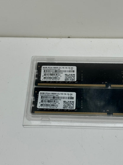 16GB (2x8GB) Ryzen PC4-19200 DDR4 RAM