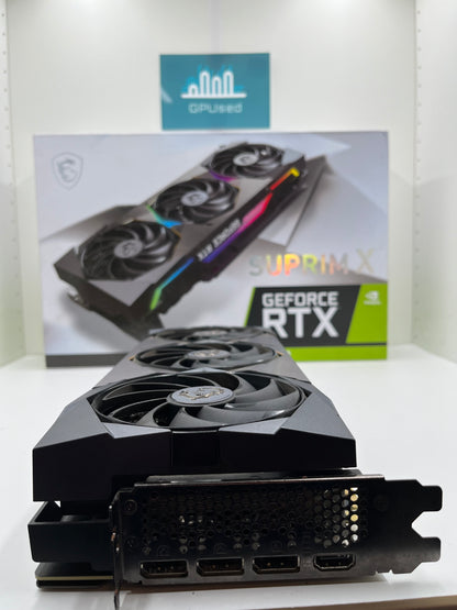 MSI Nvidia GeForce RTX 3080 Suprim X 10GB GDDR6X - B