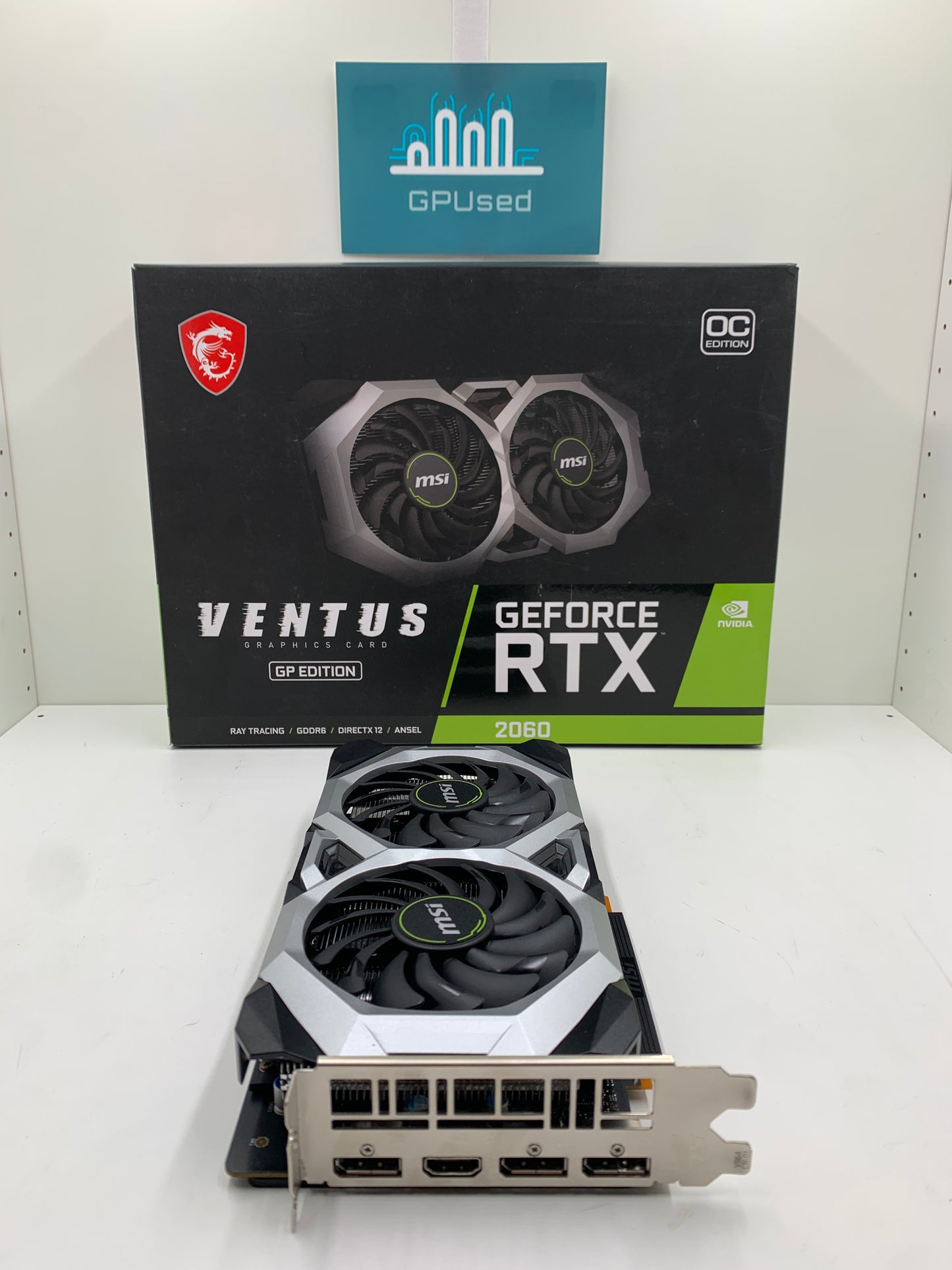 MSI Nvidia GeForce RTX 2060 Ventus 6GB GDDR6 - A