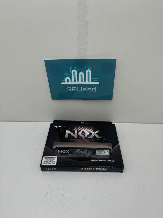 8GB (1x8GB) Apacer Nox 3200MHz DDR4 RAM