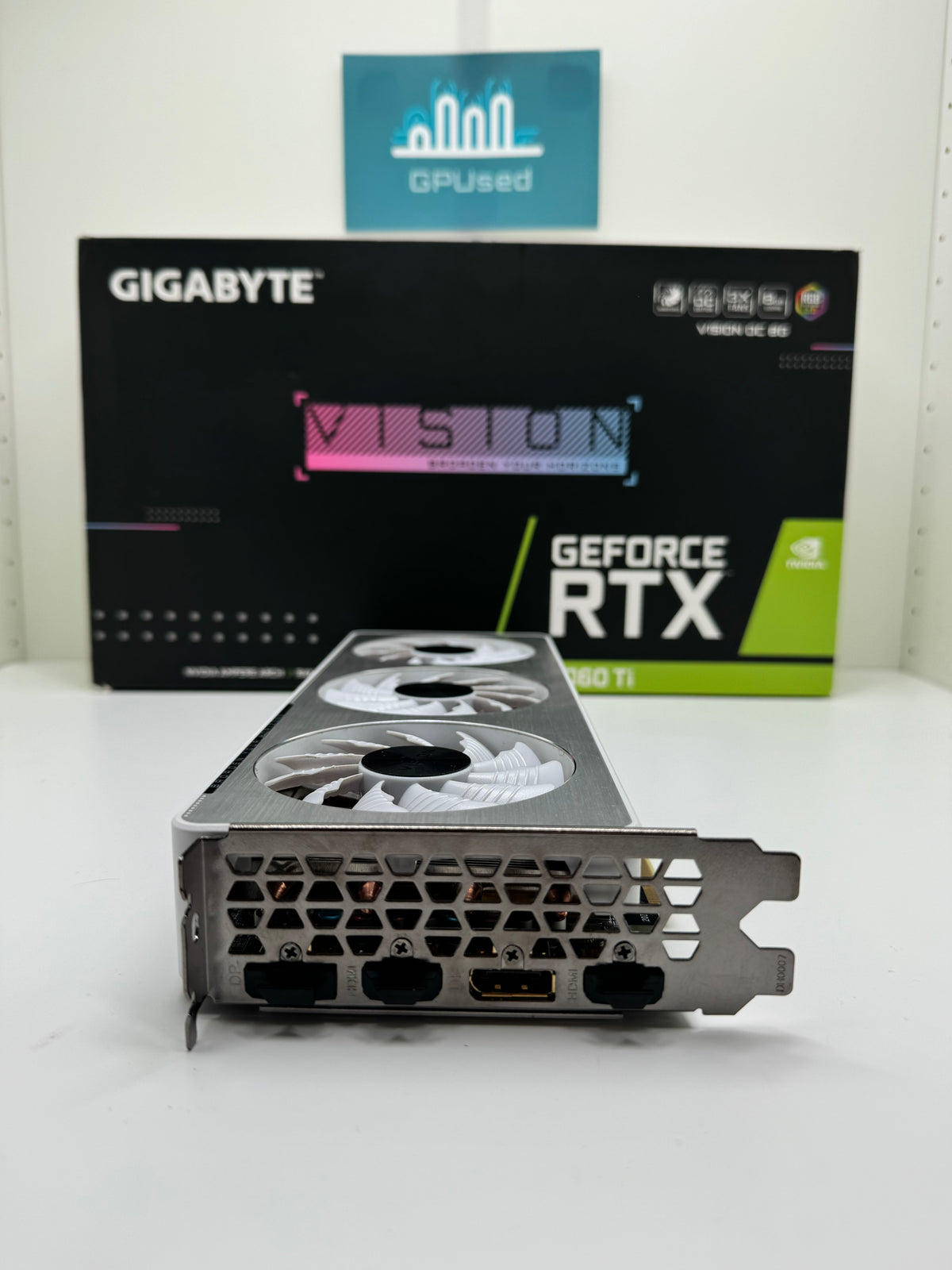 Gigabyte Nvidia GeForce RTX 3060 Ti Vision OC 8GB GDDR6 - A - 10% Off (Was £229.99)
