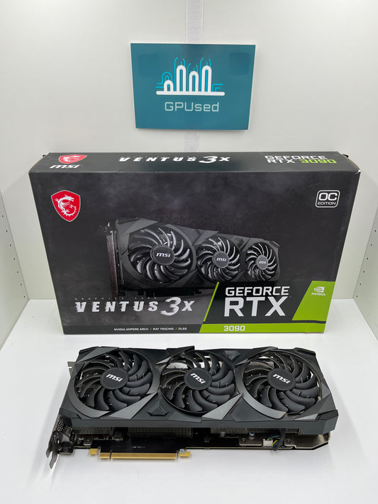 MSI Nvidia GeForce RTX 3090 Ventus 3X 24GB GDDR6X - A