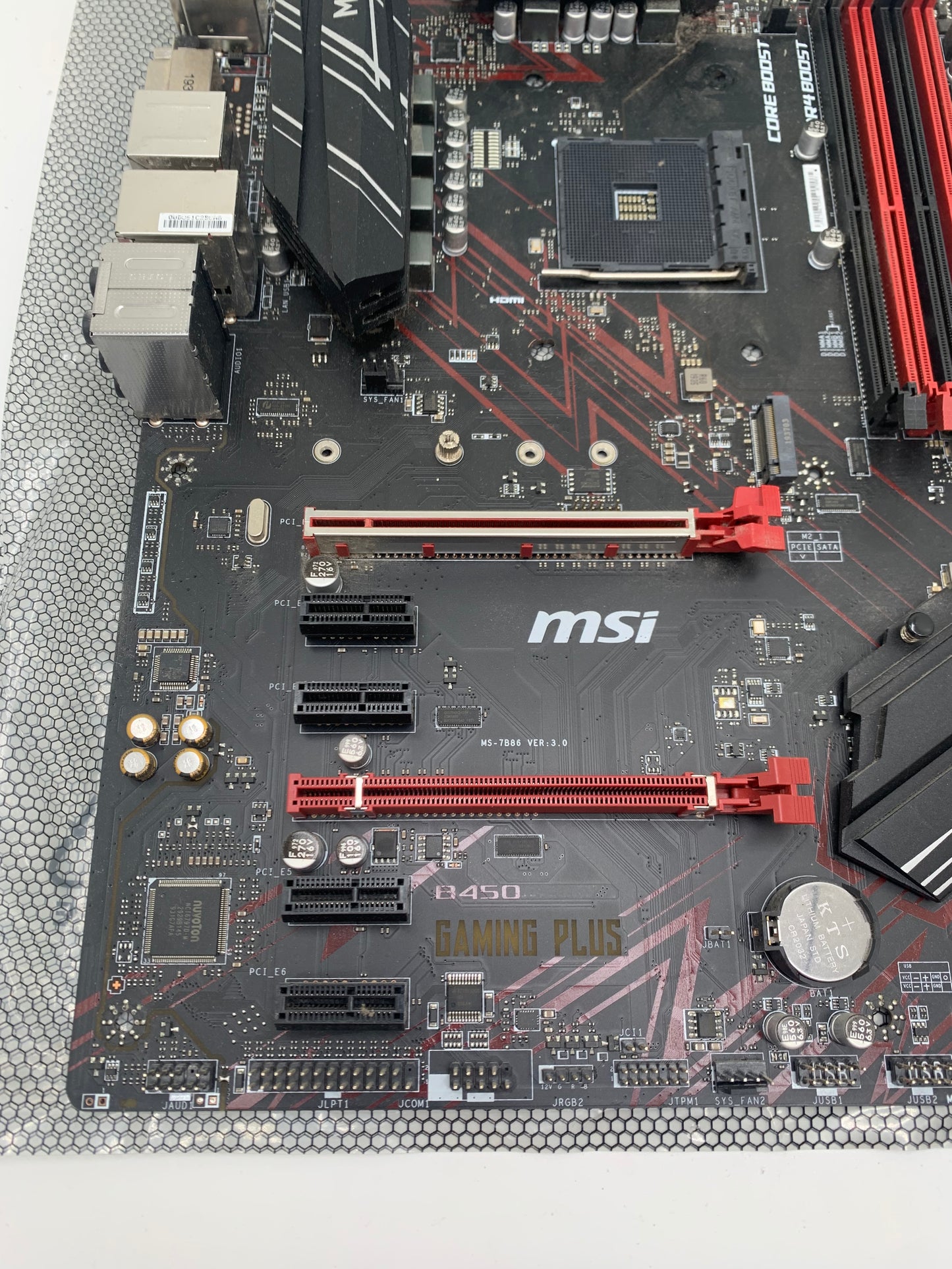 MSI B450 Gaming Plus ATX AMD Socket AM4 Motherboard