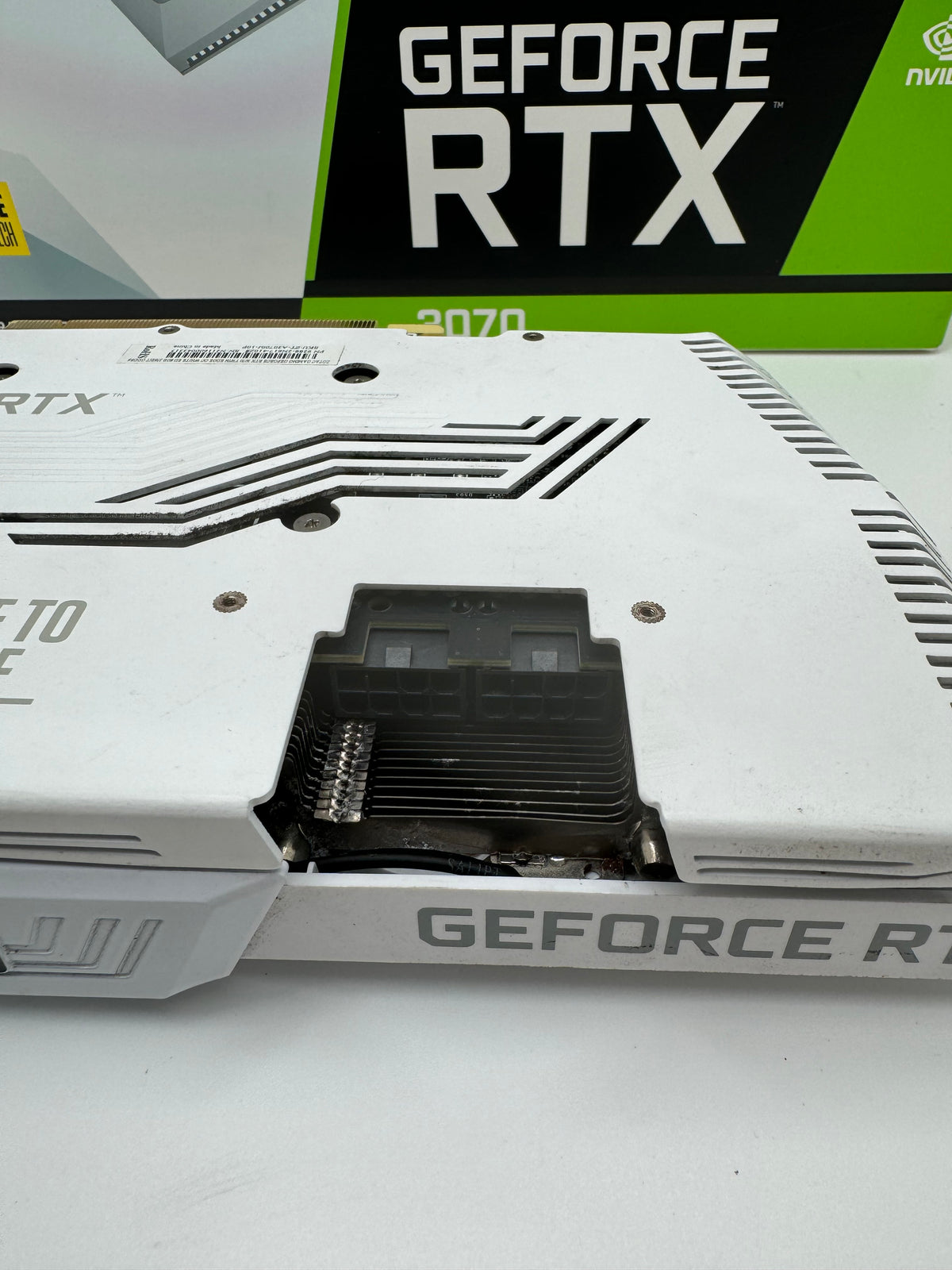 Zotac Nvidia GeForce RTX 3070 Twin Edge OC White Edition 8GB GDDR6 - B - 10% Off (Was £209.99)