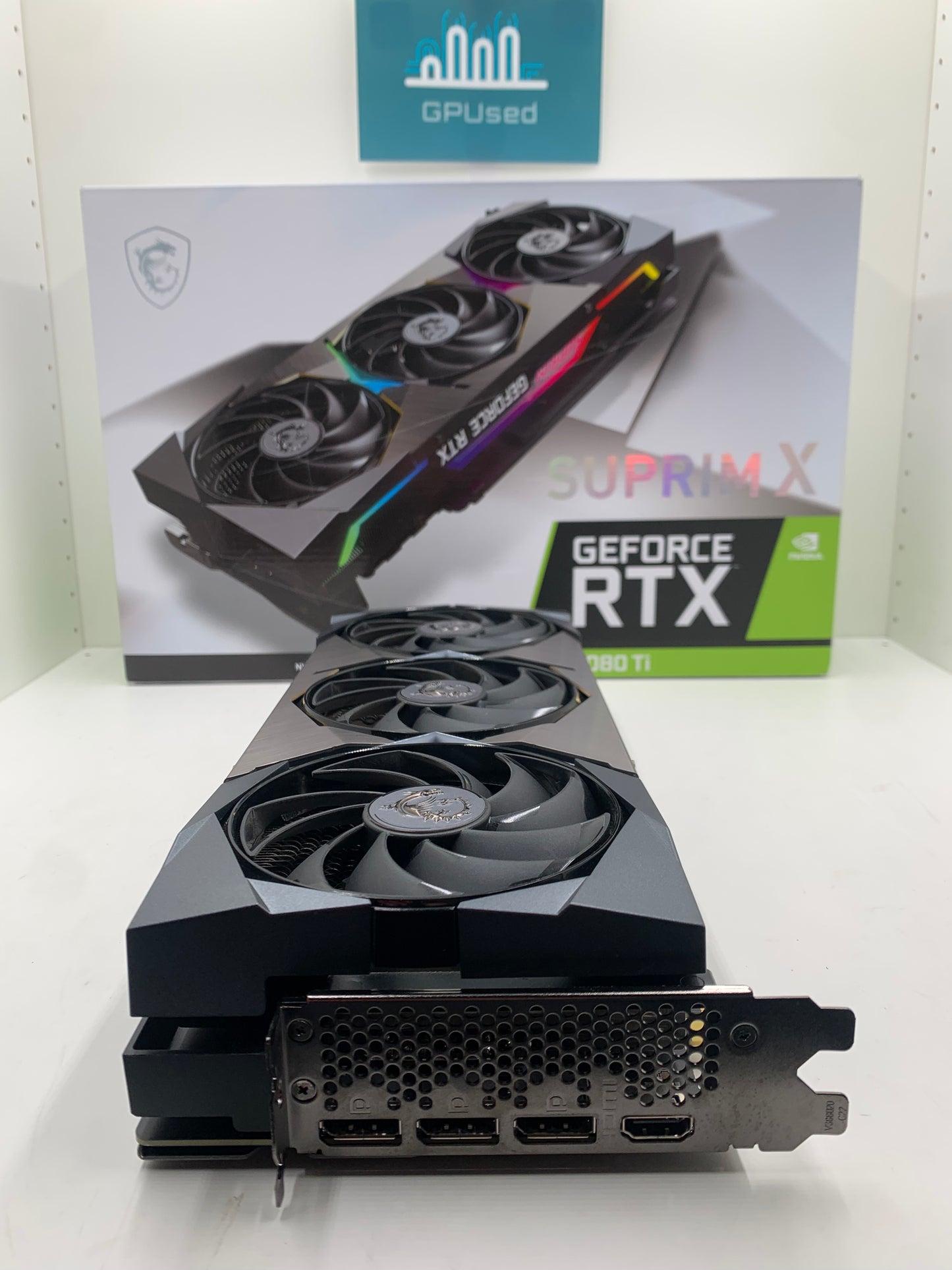 MSI Nvidia GeForce RTX 3080 Ti Suprim X 12GB GDDR6X - A