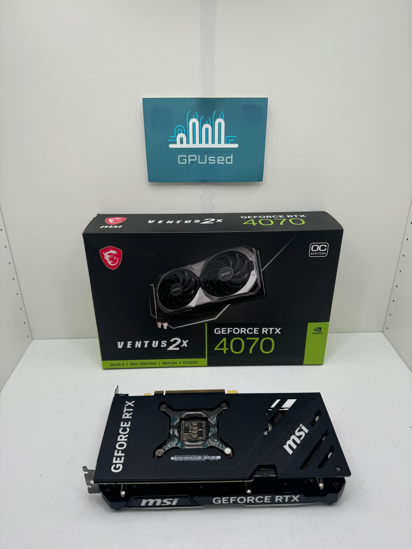 MSI Nvidia GeForce RTX 4070 Ventus 2X 12GB GDDR6X - A
