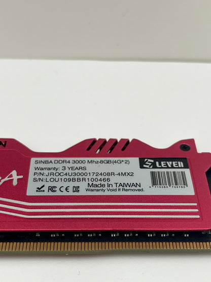 8GB Leven Sinba 3000MHz DDR4 RAM