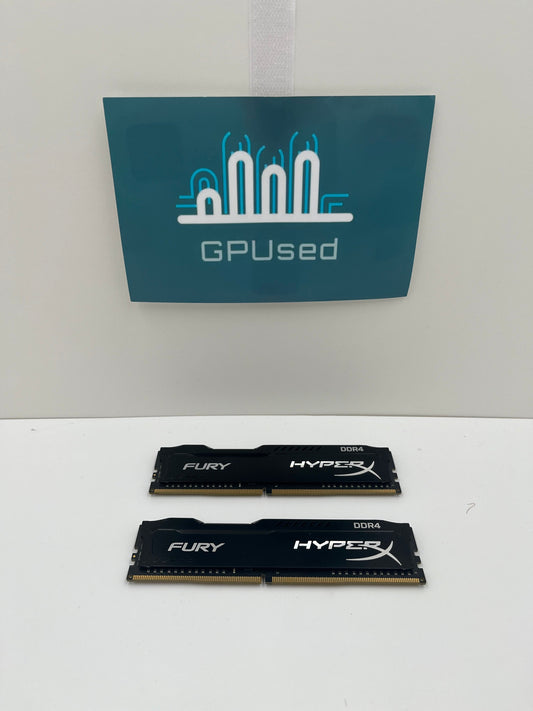 32GB (2x16GB) Kingston Fury HyperX 2400MHz DDR4 RAM