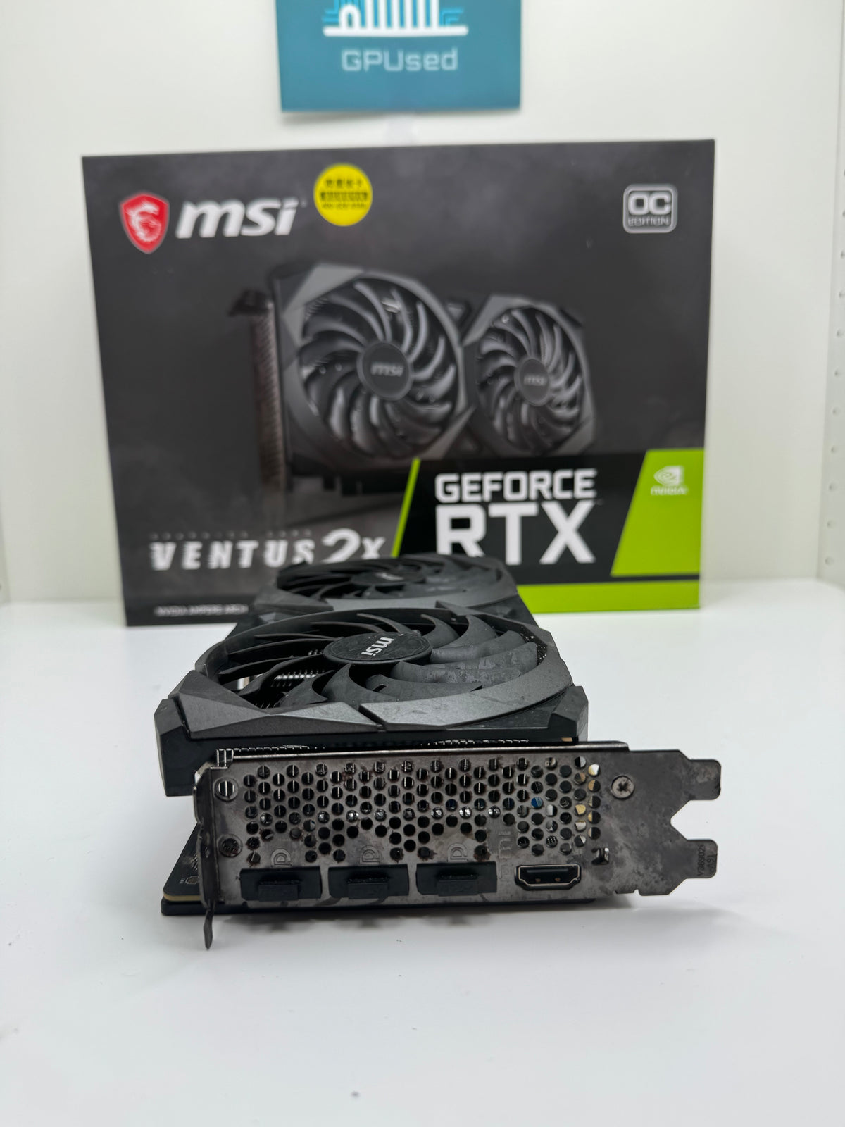 MSI Nvidia GeForce RTX 3070 Ventus 2X OC 8GB GDDR6 - B - 10% Off (Was £199.99)