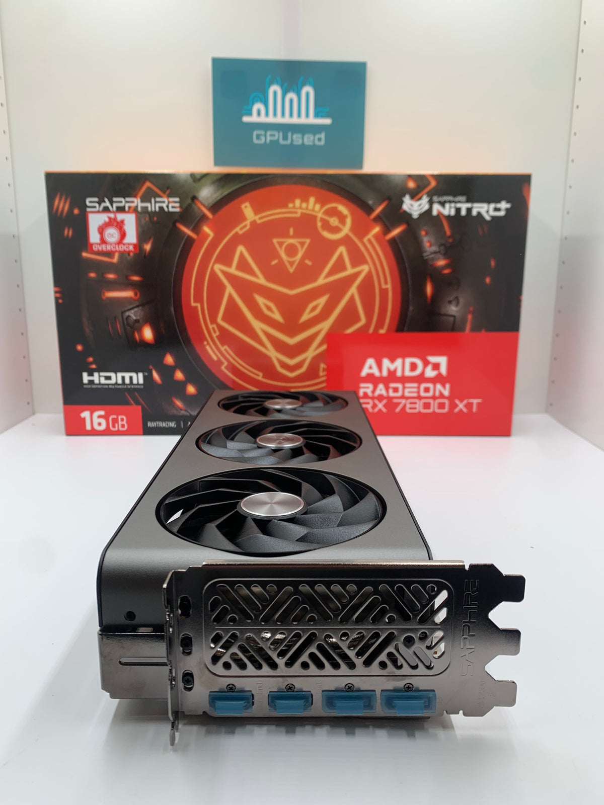 Sapphire AMD Radeon RX 7800XT Nitro+ 16GB GDDR6 - A