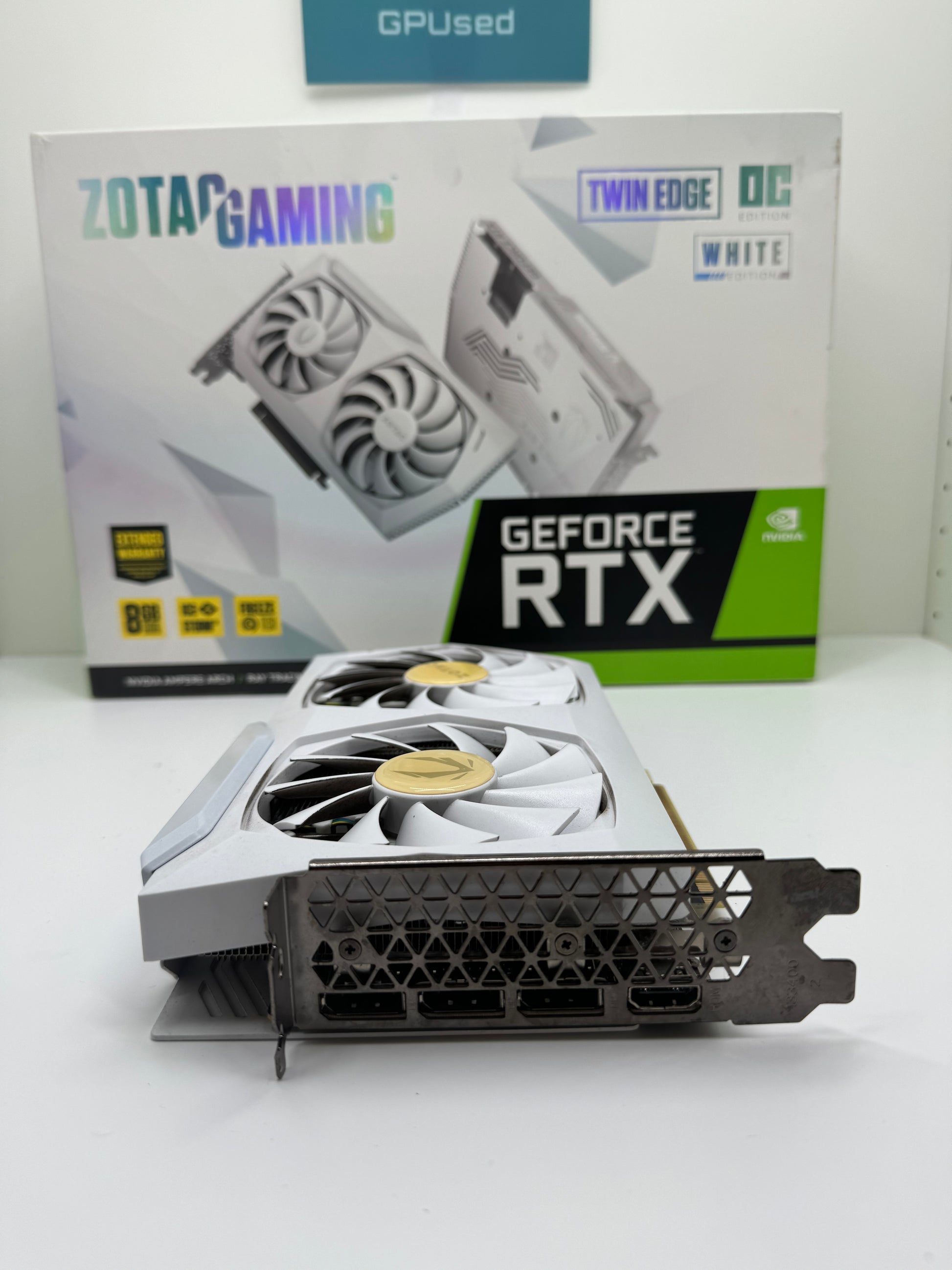 Zotac Nvidia GeForce RTX 3070 Twin Edge OC White Edition 8GB GDDR6 - B - 10% Off (Was £209.99)
