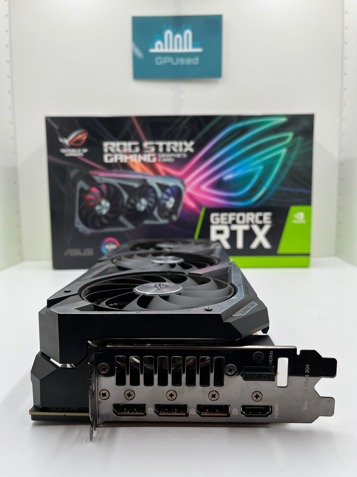 ASUS Nvidia GeForce RTX 3080 Rog Strix 10GB GDDR6X - B