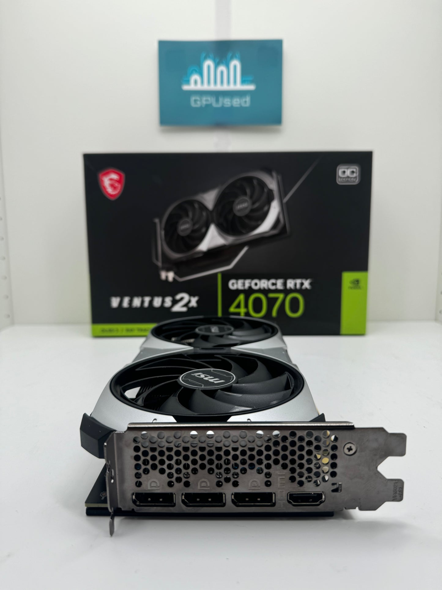 MSI Nvidia GeForce RTX 4070 Ventus 2X 12GB GDDR6X - A