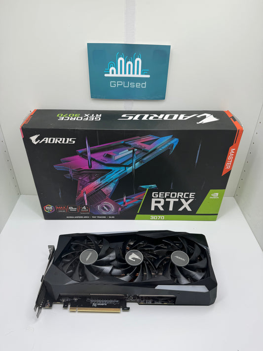 Gigabyte Aorus Nvidia GeForce RTX 3070 Master 8GB GDDR6 - B