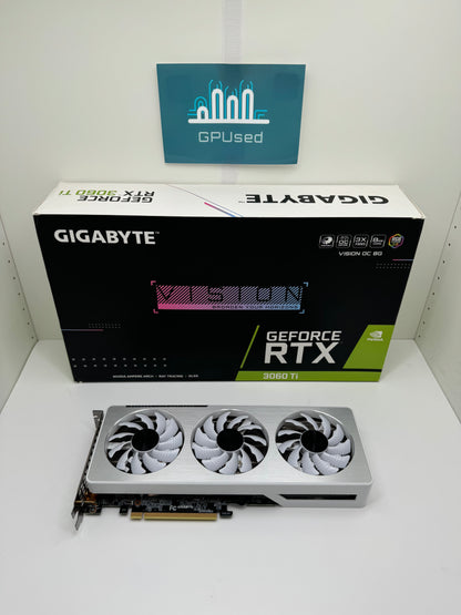 Gigabyte Nvidia GeForce RTX 3060 Ti Vision OC 8GB GDDR6 - A - 10% Off (Was £229.99)