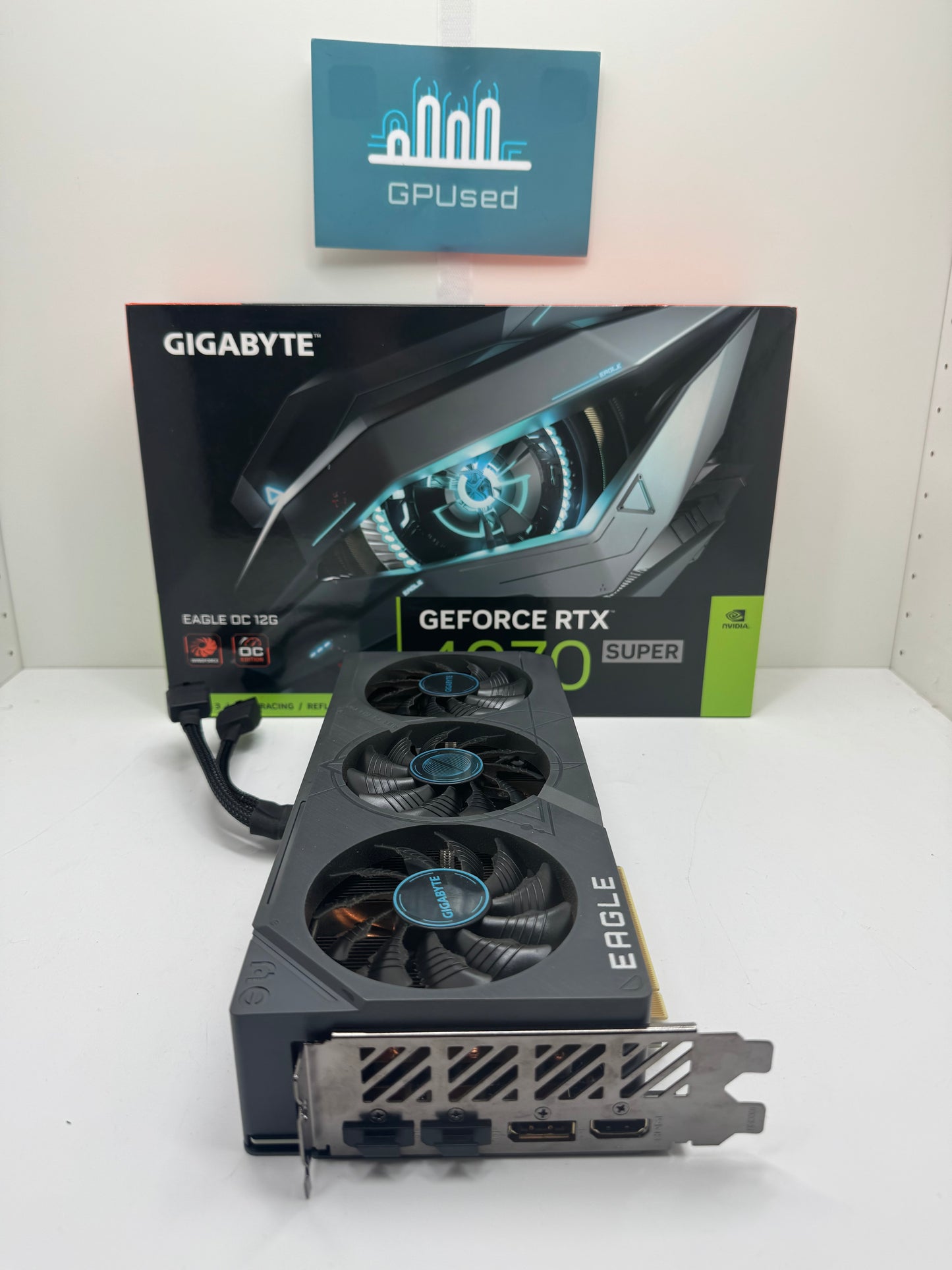 Gigabyte Nvidia GeForce RTX 4070 Super Eagle 12GB GDDR6X - A