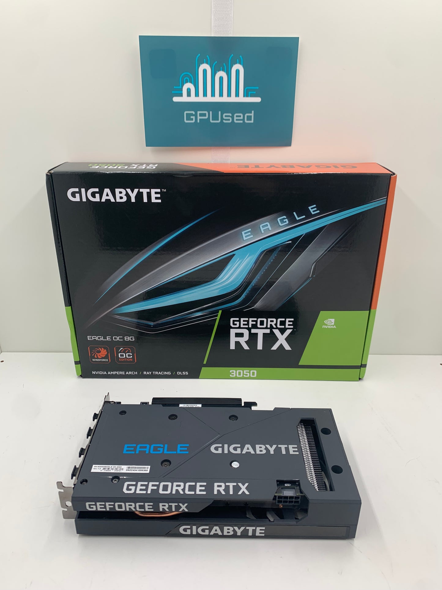 Gigabyte Nvidia GeForce RTX 3050 Eagle 8GB GDDR6 - C