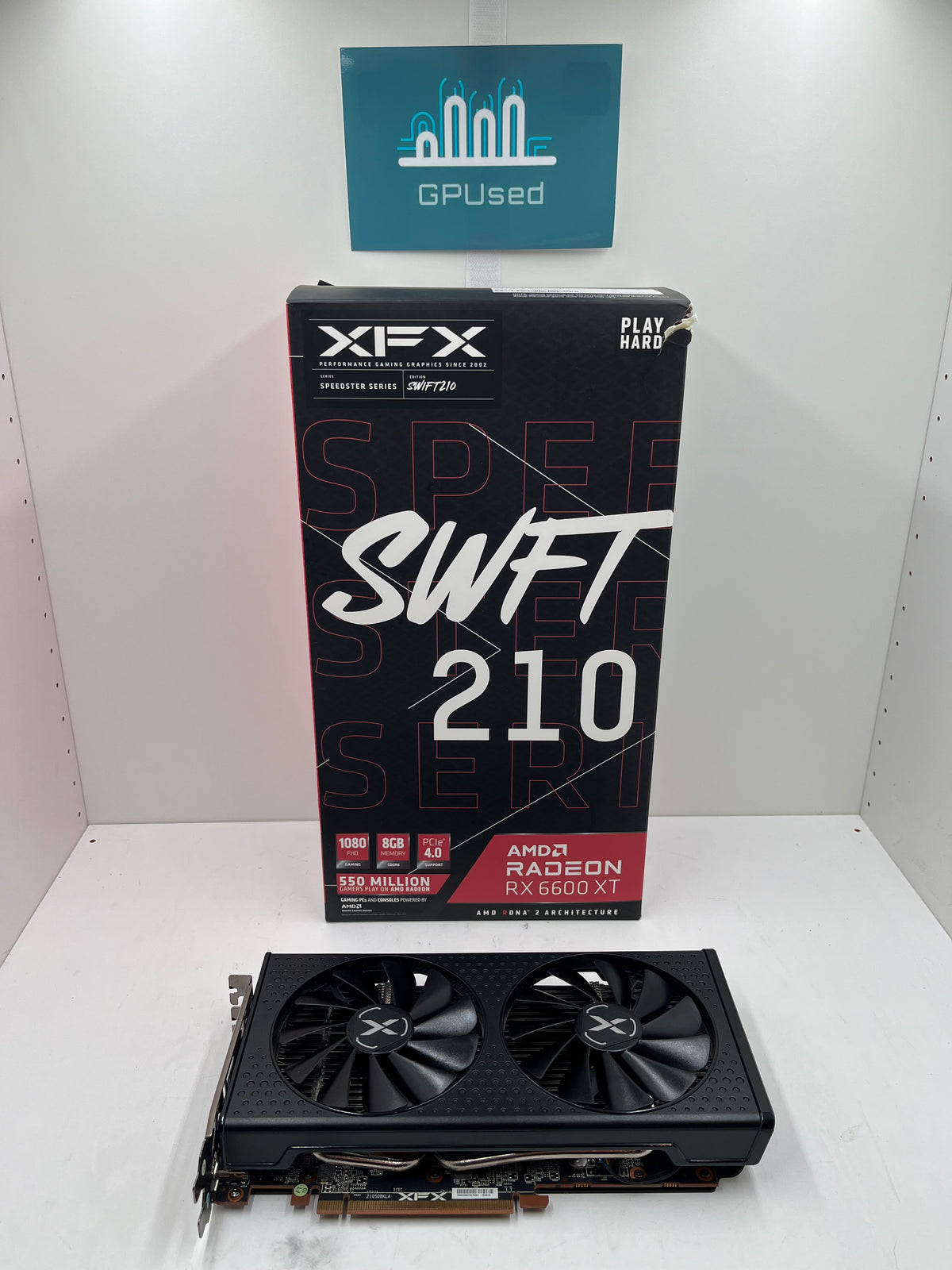 XFX AMD Radeon RX 6600 XT SWFT 210 8GB GDDR6 - A