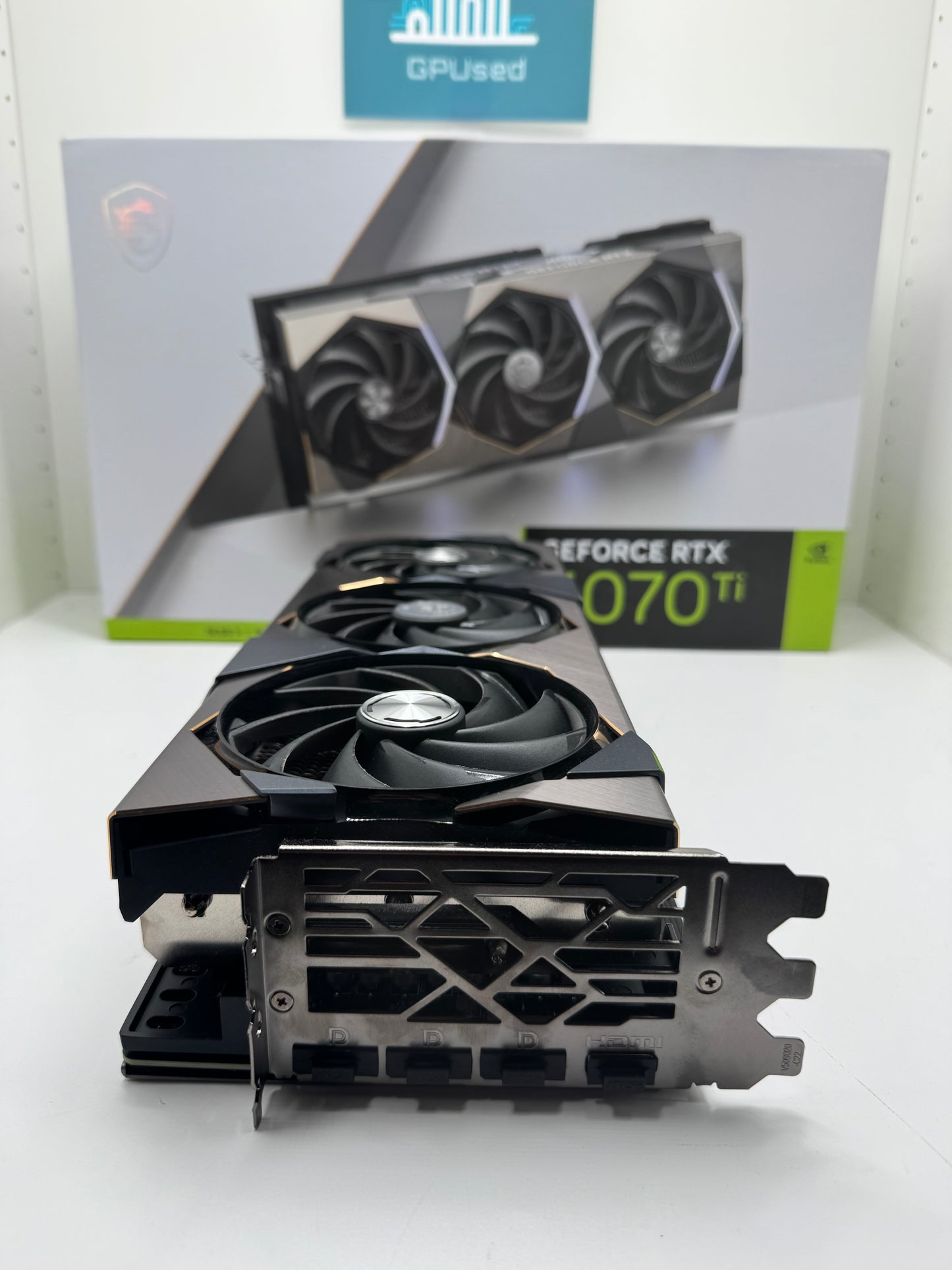 MSI Nvidia GeForce RTX 4070 Ti Suprim X 12GB GDDR6X - A