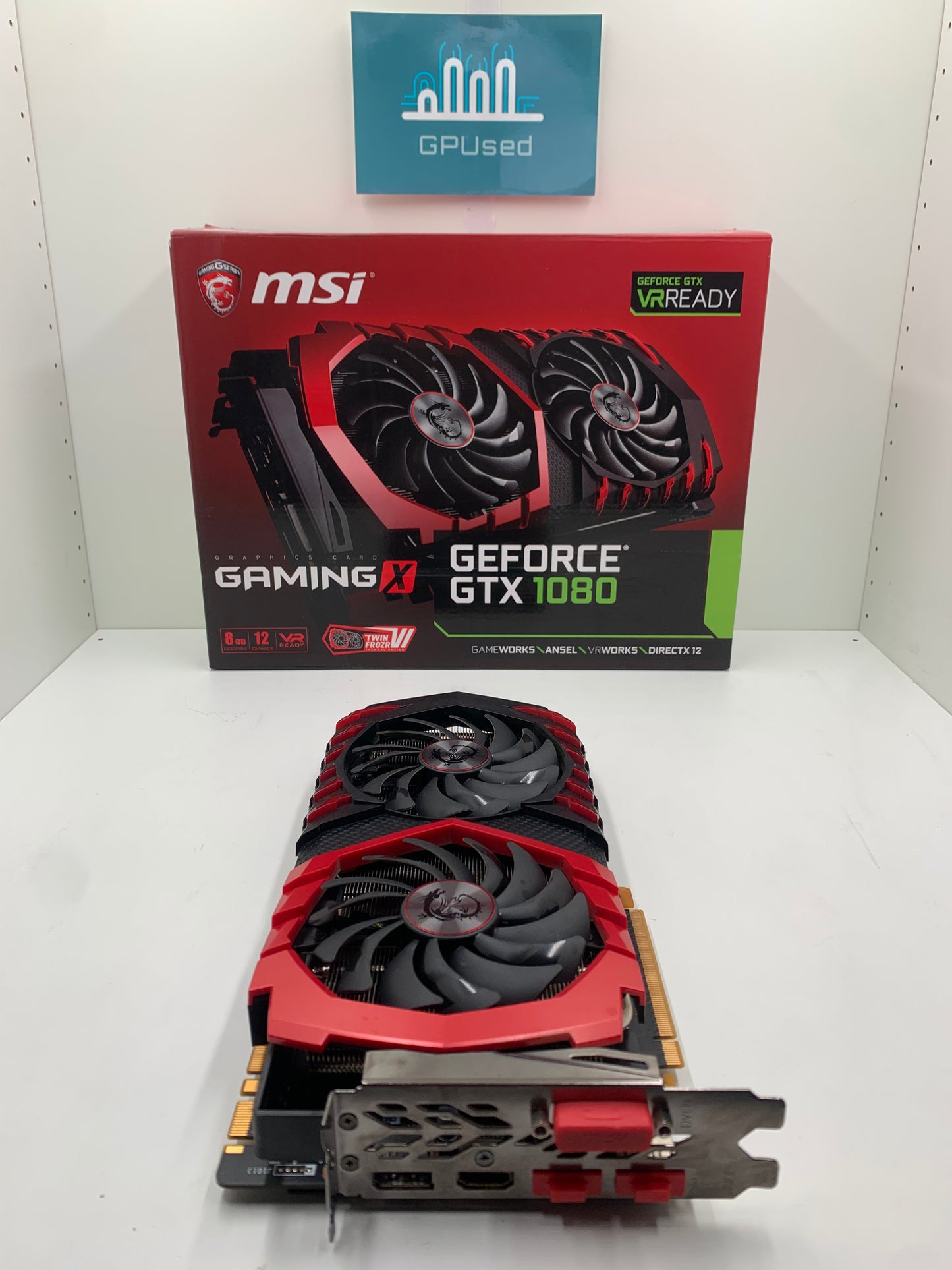 MSI Nvidia GeForce GTX 1080 Gaming X 8GB GDDR5 - A