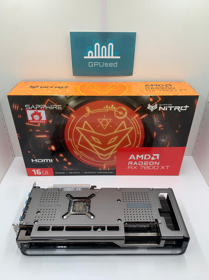 Sapphire AMD Radeon RX 7800XT Nitro+ 16GB GDDR6 - A