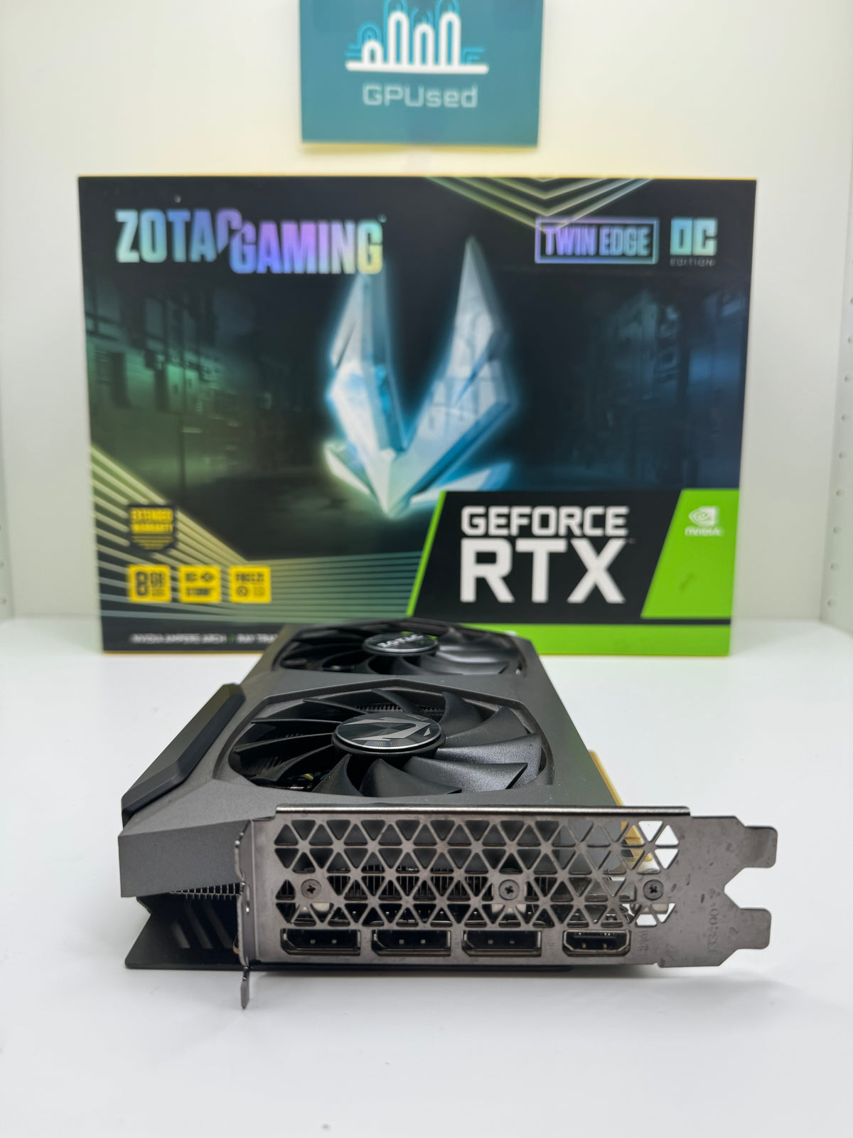 Zotac Nvidia GeForce RTX 3070 Twin Edge 8GB GDDR6 - B - 10% Off (Was £189.99)
