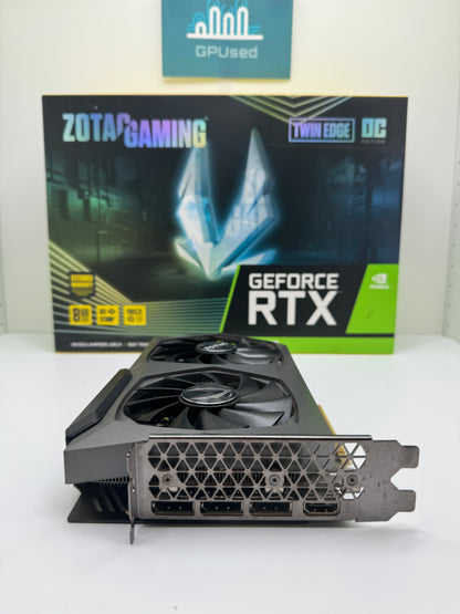Zotac Nvidia GeForce RTX 3070 Twin Edge 8GB GDDR6 - B - 10% Off (Was £189.99)