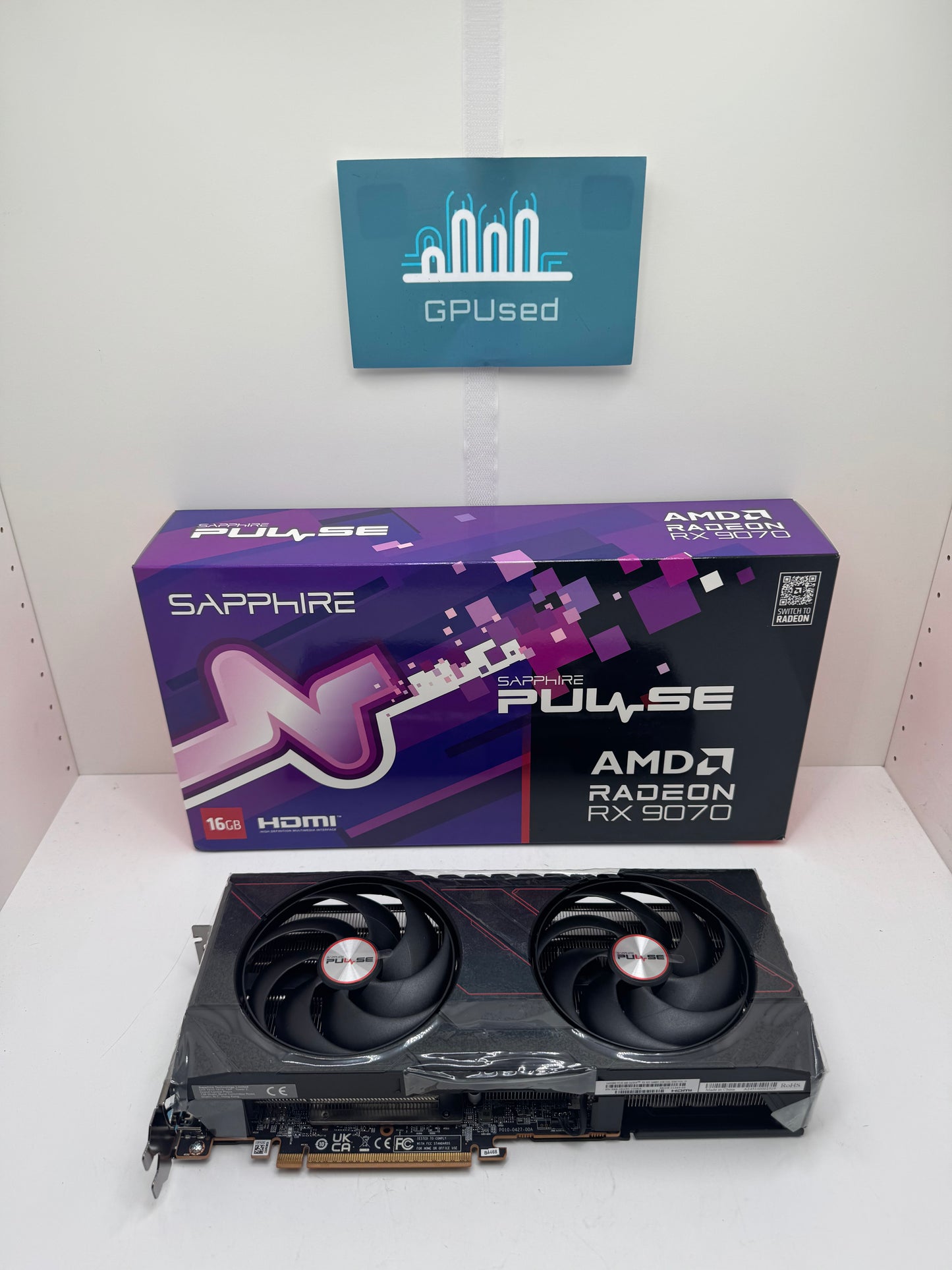 Sapphire AMD Radeon RX 9070 Pulse 16GB GDDR6 - A+