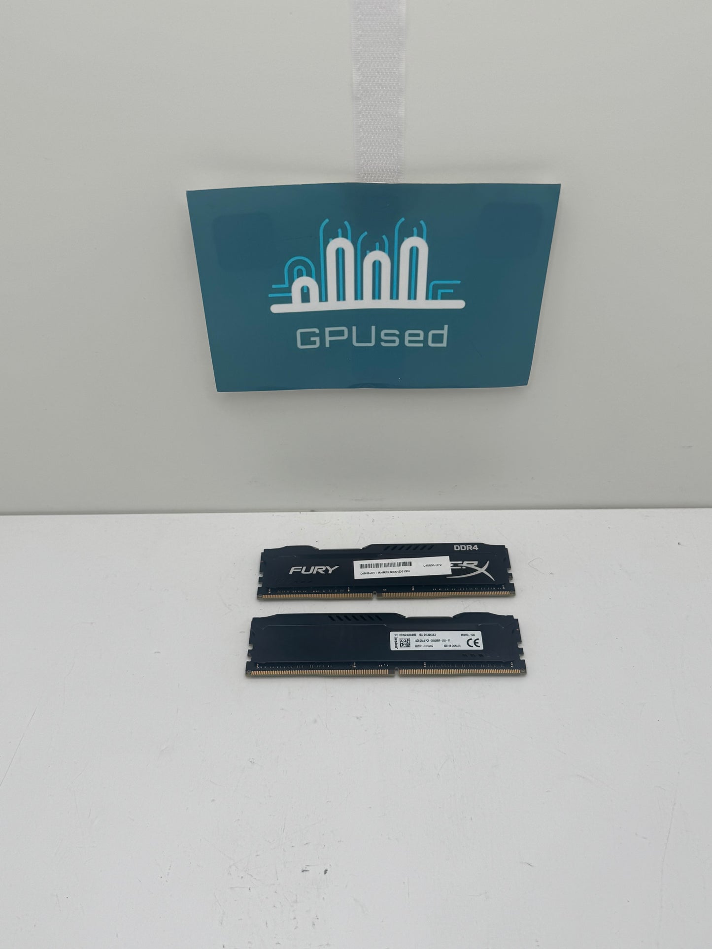 16GB (2x8GB) Kingston HyperX Fury 2666MHz DDR4 RAM