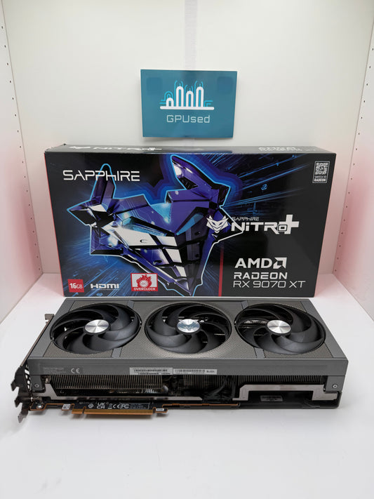 Sapphire AMD Radeon RX 9070 XT Nitro+ 16GB GDDR6 - A