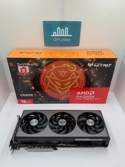 Sapphire AMD Radeon RX 7800XT Nitro+ 16GB GDDR6 - A