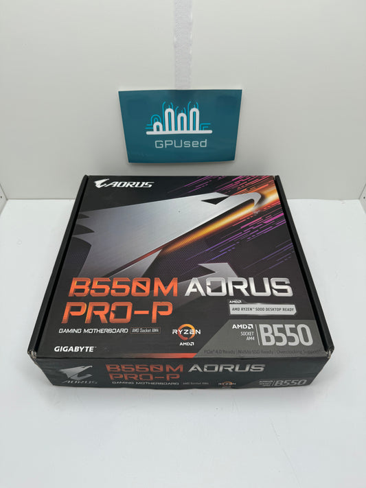 Gigabyte Aorus B550M Pro-P Micro ATX AMD Socket AM4 Motherboard
