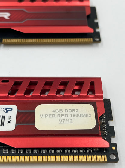 8GB (2x4GB) Patriot Viper 1600MHz DDR3 RAM