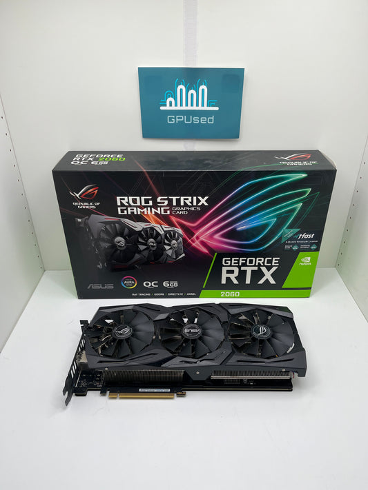 ASUS Nvidia GeForce RTX 2060 Rog Strix 6GB GDDR6 - A
