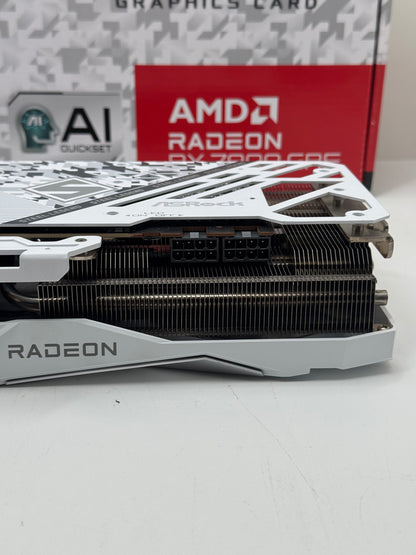ASRock AMD Radeon RX 7900 GRE Steel Legend White 16GB GDDR6 - A