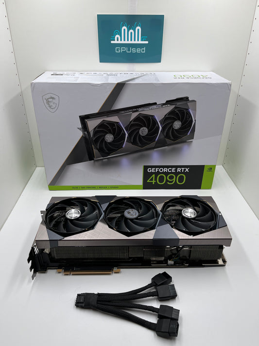 MSI Nvidia GeForce RTX 4090 Suprim X 24GB GDDR6X - A