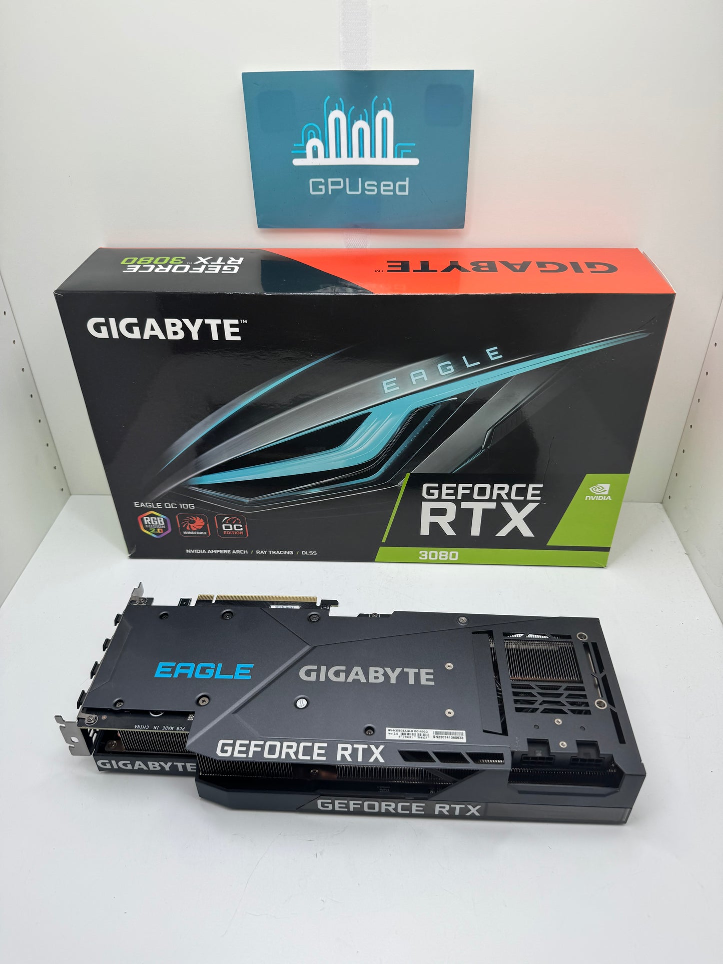 Gigabyte Nvidia GeForce RTX 3080 Eagle OC 10GB GDDR6X - A