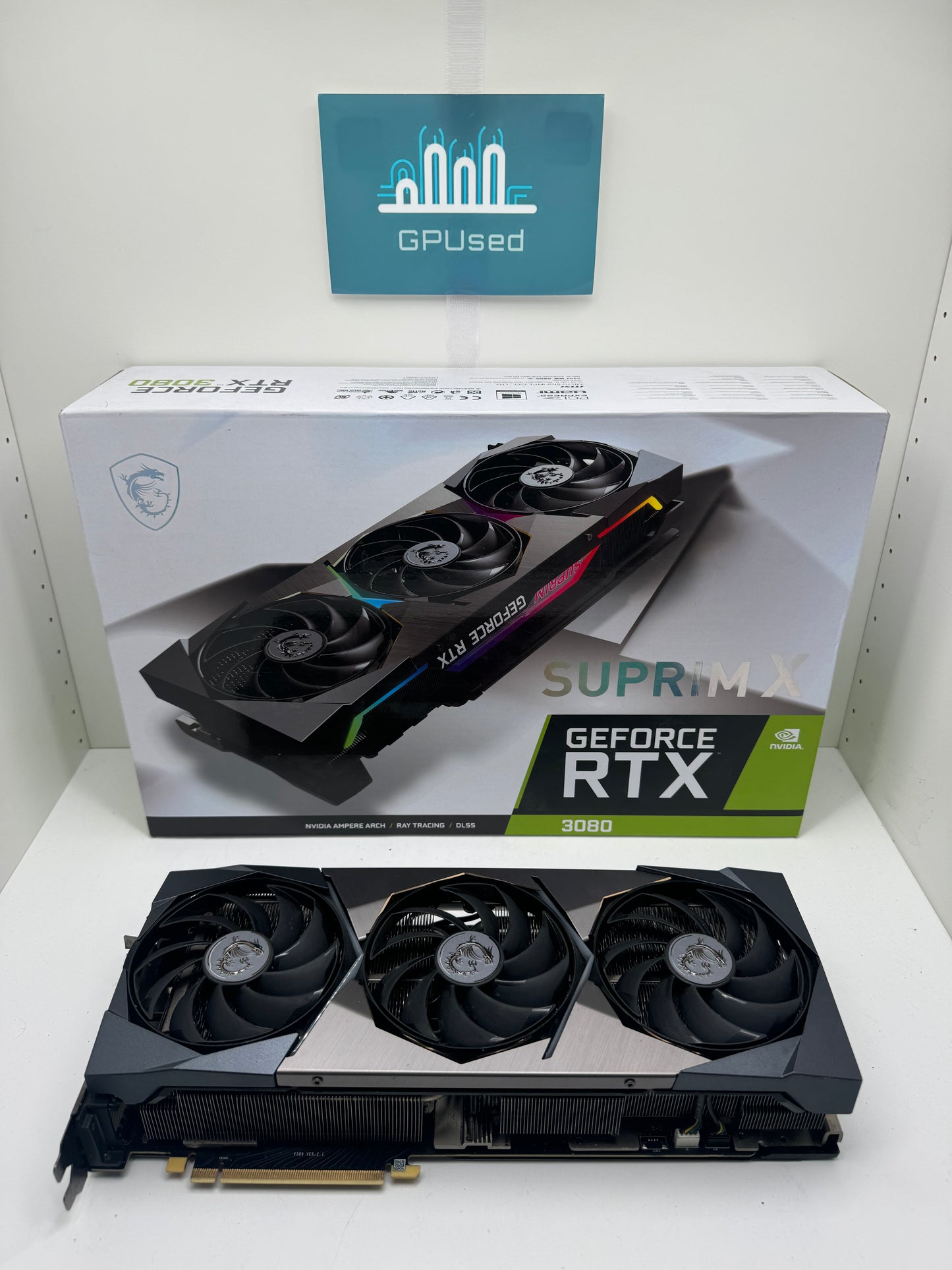 MSI Nvidia GeForce RTX 3080 Suprim X 10GB GDDR6X - B - 10% Off (Was £299.99)