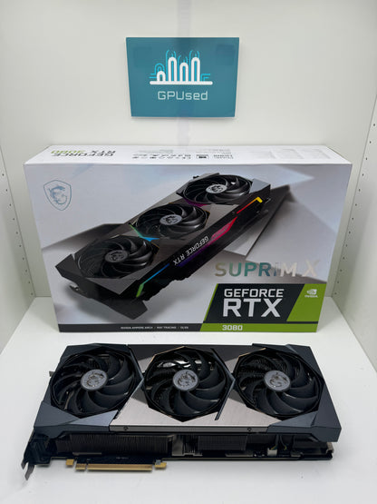 MSI Nvidia GeForce RTX 3080 Suprim X 10GB GDDR6X - B - 10% Off (Was £299.99)