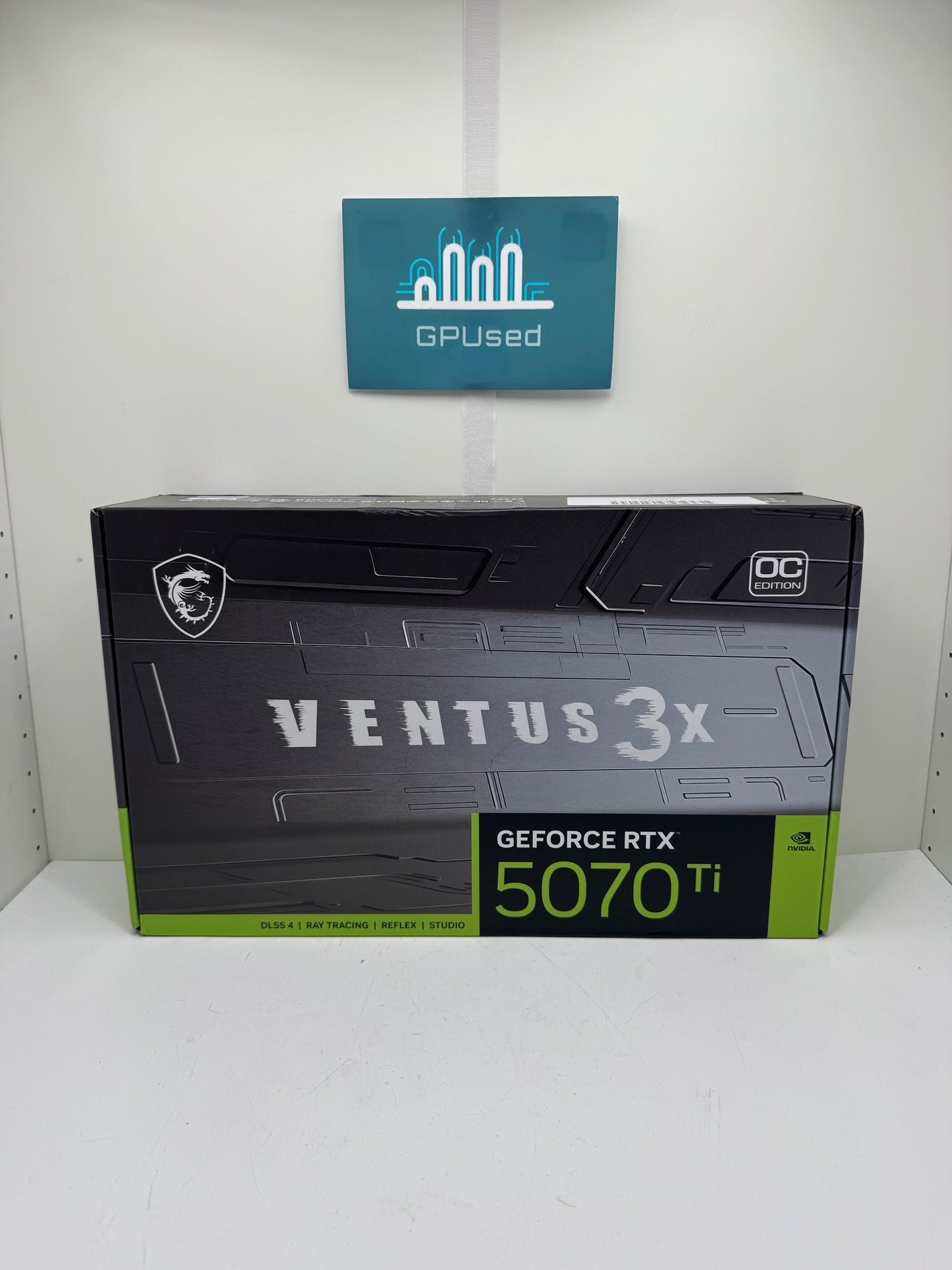 MSI Nvidia GeForce RTX 5070 Ti Ventus 3X OC 16GB GDDR7 - A+