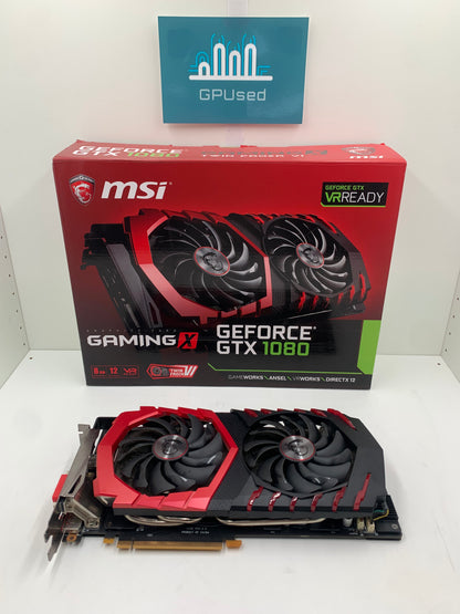 MSI Nvidia GeForce GTX 1080 Gaming X 8GB GDDR5 - A