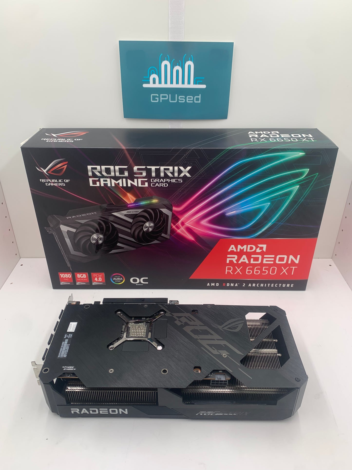 ASUS AMD Radeon RX 6650 XT Rog Strix 8GB GDDR6 - A