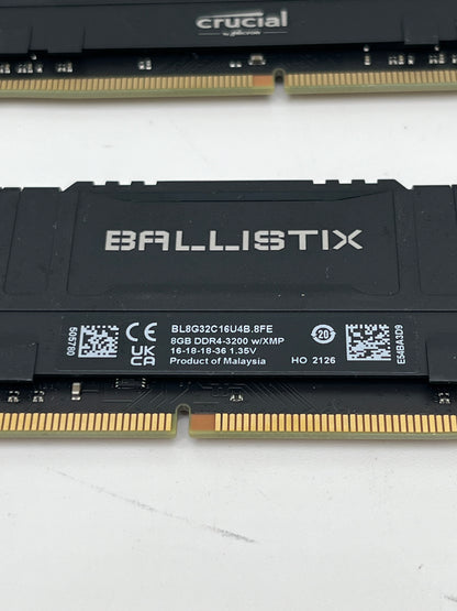 16GB (2x8GB) Crucial Ballistix 3200MHz DDR4 RAM